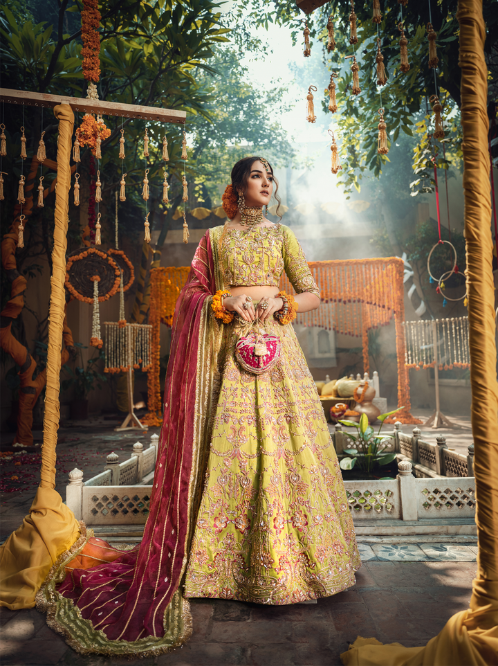 mehndi bridal-ayesha and usman-best fashion designer in pakistan