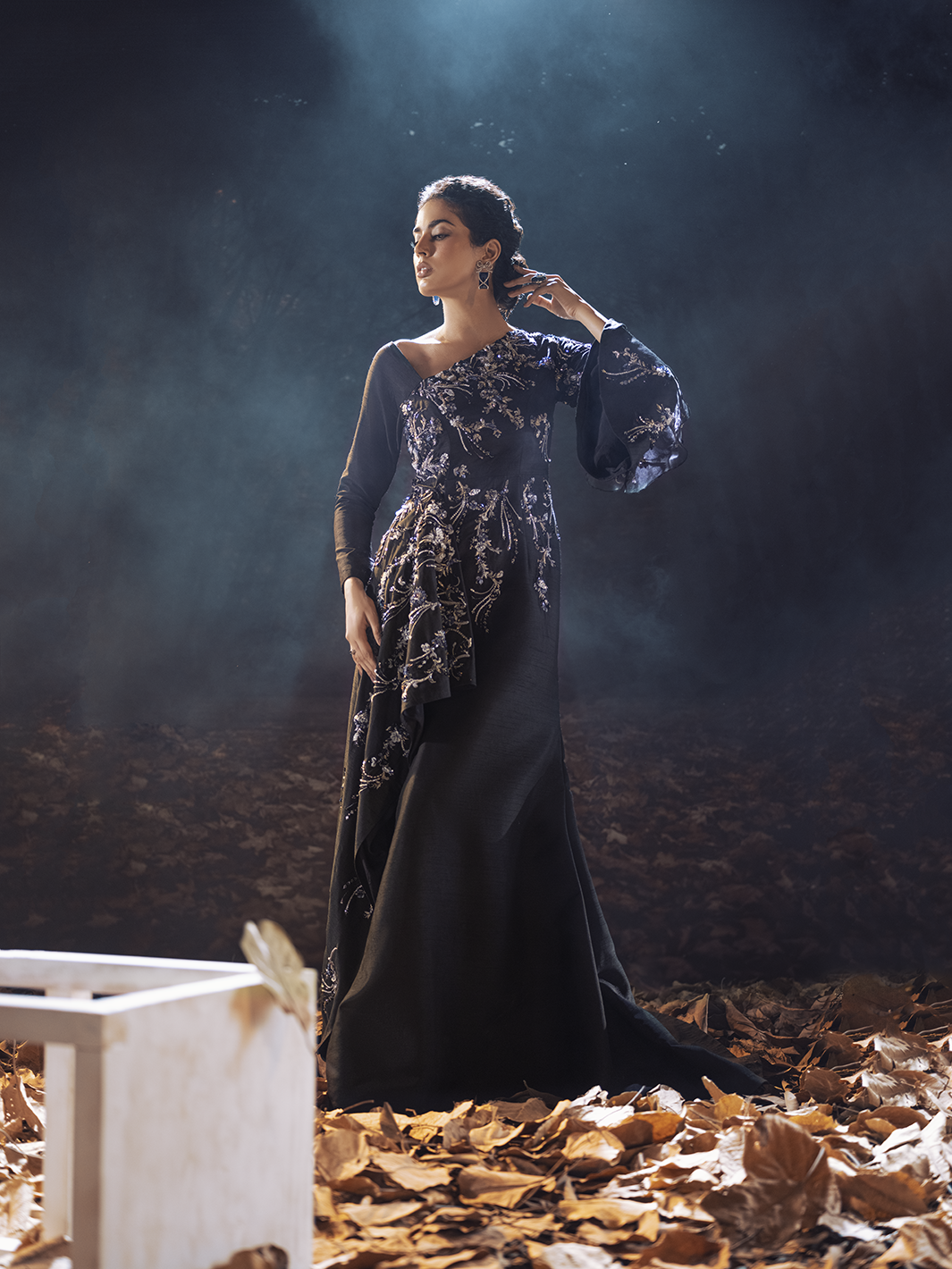 black pishwas-best fashion designer in Pakistan