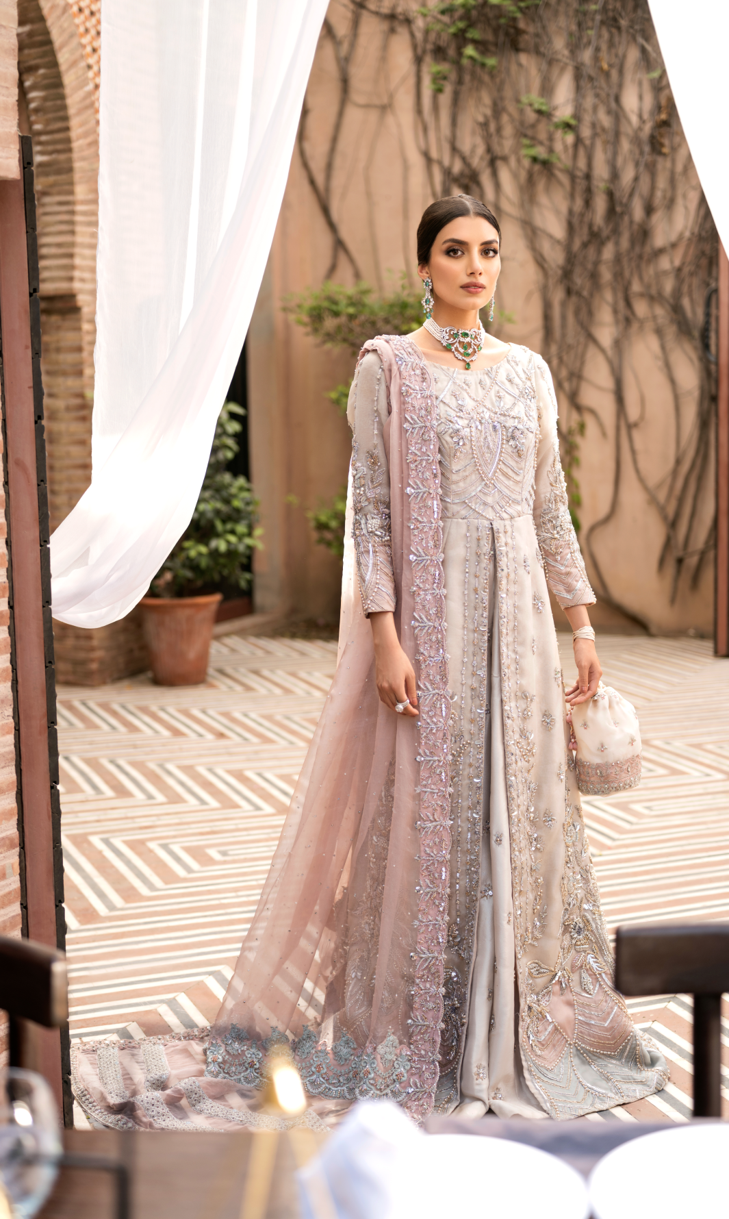 bridal walima bridal maxi dress for wedding