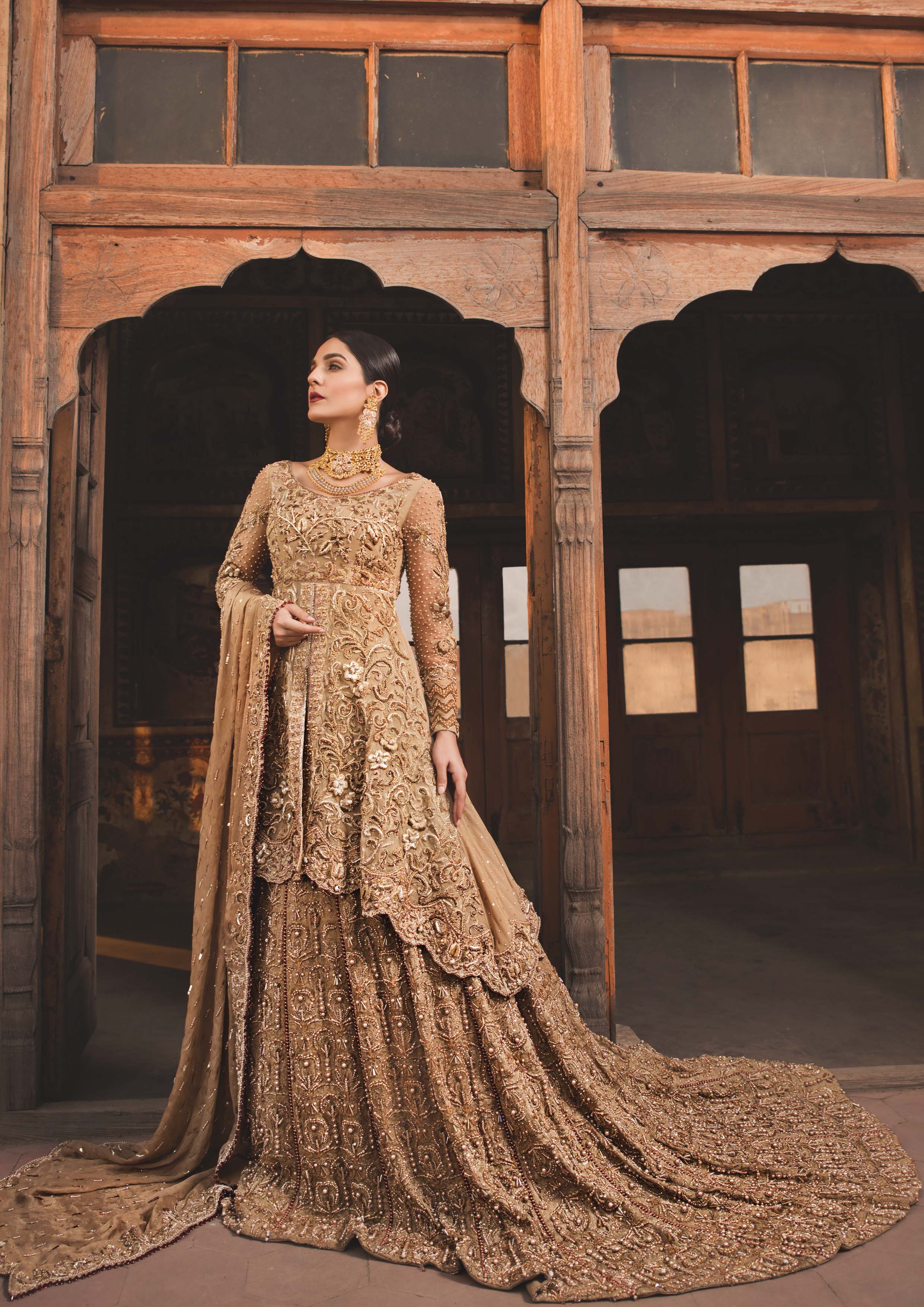 Wedding wear dresses pakistani on sale 2019