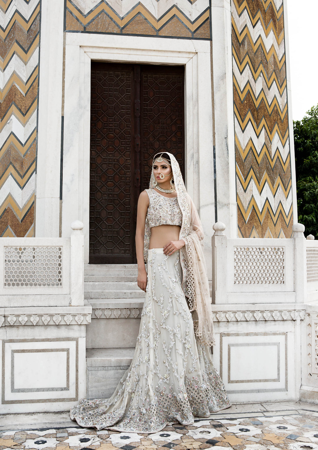 offwhite bridal-pakistani wedding-ayesha and usman
